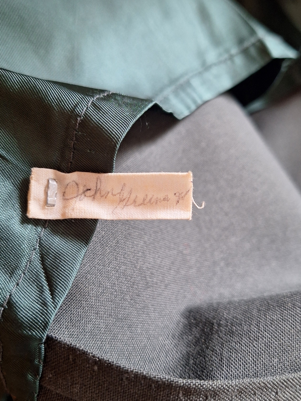 Men's Military Army Dark Green Dress Jacket with Gold Buttons - Picture 11 of 11